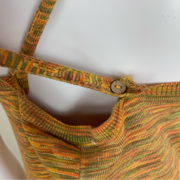 Free People Soft knit marled short romper sleeveless - Picture 5 of 9